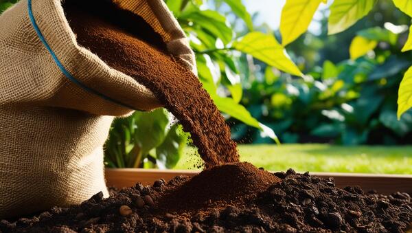 Kaffeesatz in die Ecke des Gartens geben, 3 Tage warten: Ein erstaunlicher Natur-Trick! 🌿☕️✨